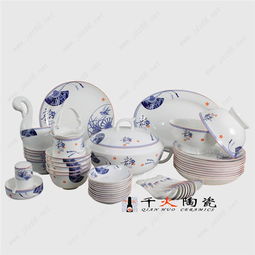 景德鎮(zhèn)經(jīng)銷商會(huì)議禮品陶瓷餐具套裝批發(fā)定做 景德鎮(zhèn)唐龍?zhí)沾纱蓮S 陶瓷工藝品,陶瓷日用品,陶瓷