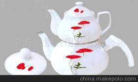 【搪瓷套裝壺,搪瓷茶壺,搪瓷咖啡壺】價格,廠家,圖片,陶瓷/搪瓷制品,寧海富景日用品-